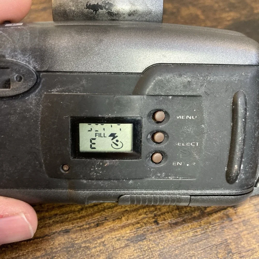 Kodak Advantix 3700ix Tested Works w/‎ Rough Exterior & Display Issue See Notes